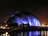 Glasgow v noci